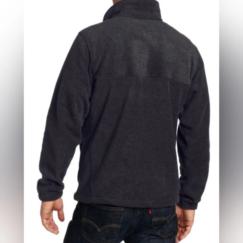 Columbia Granite Mountain Fleece Jacket Charcoal Heather Size 2X MSRP $75